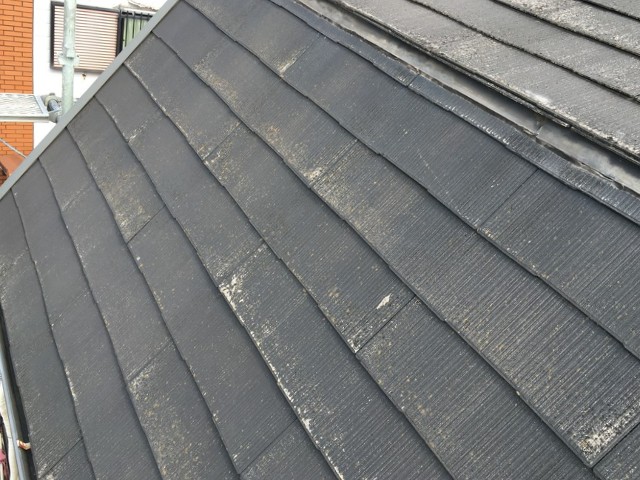 色褪せたカラーベスト屋根