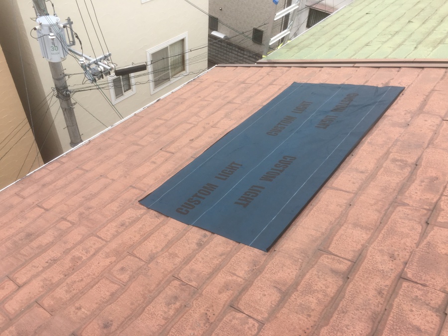 屋根カバー工事