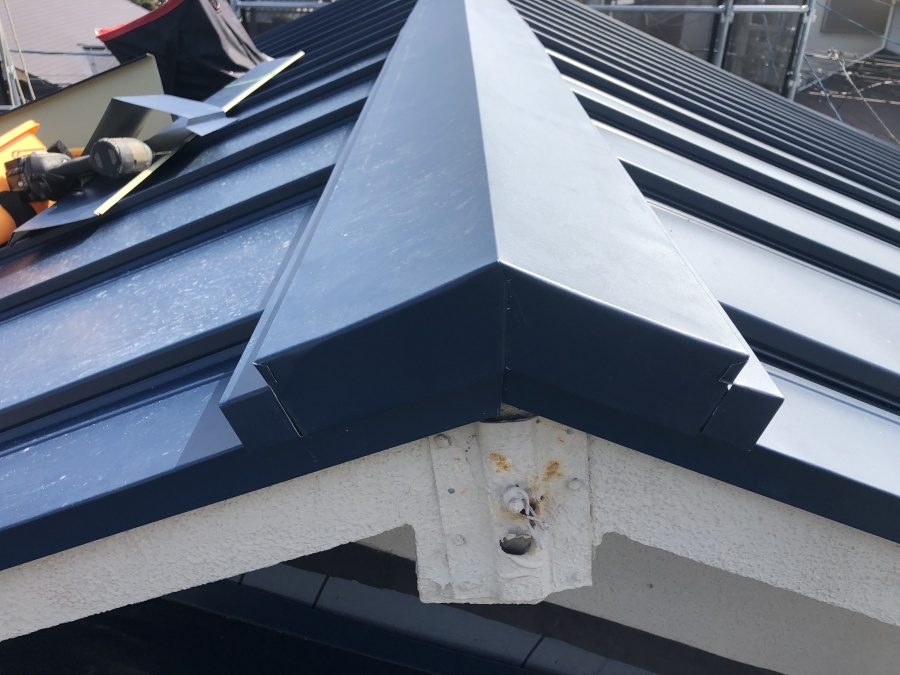 棟板金施工完了