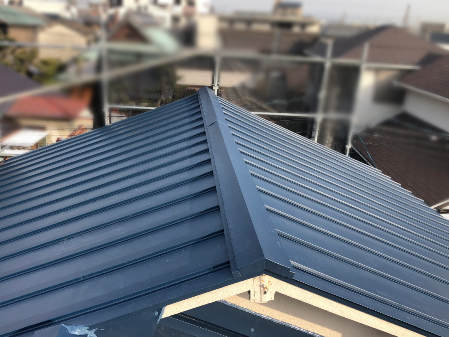 屋根修繕アフター写真