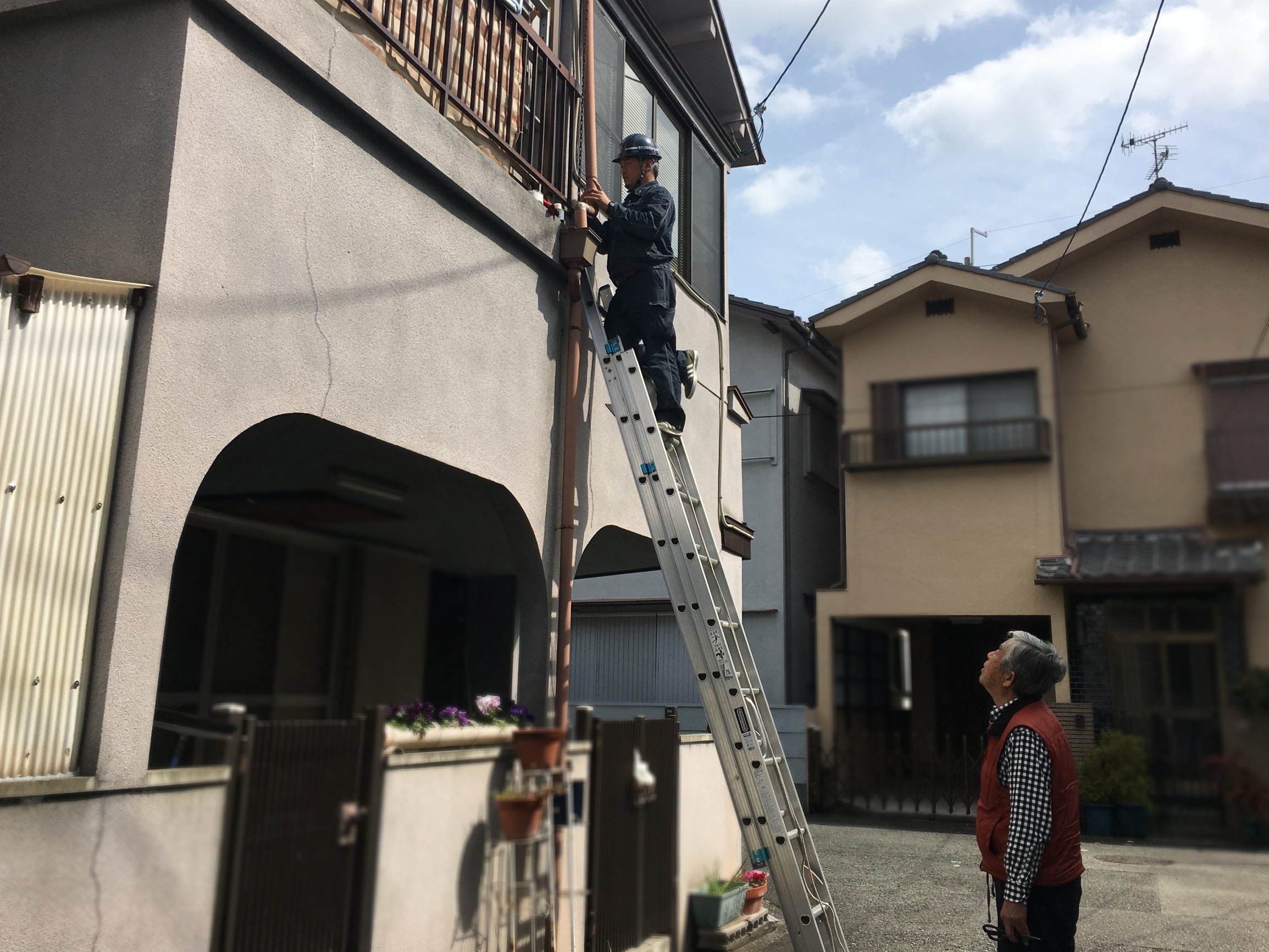 雨樋修理をお手伝い