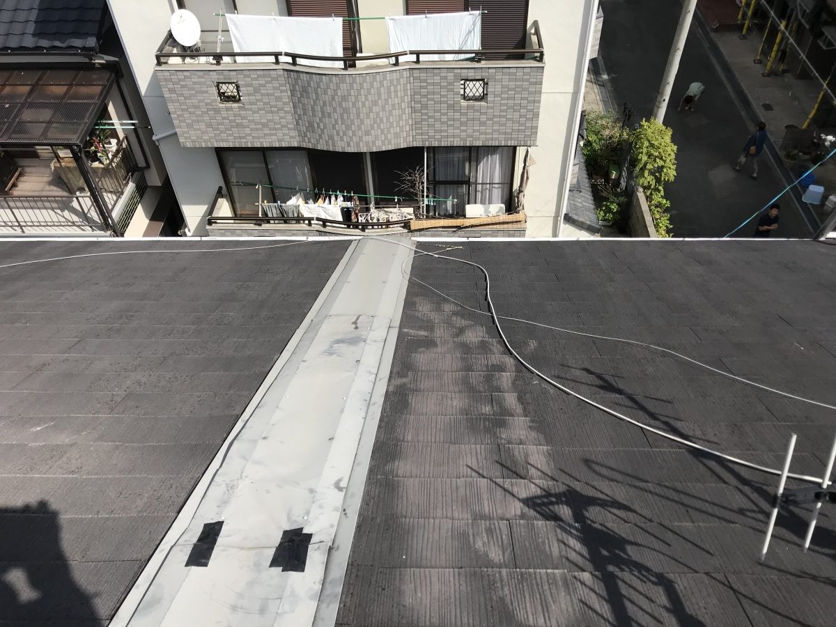 スレート屋根の劣化