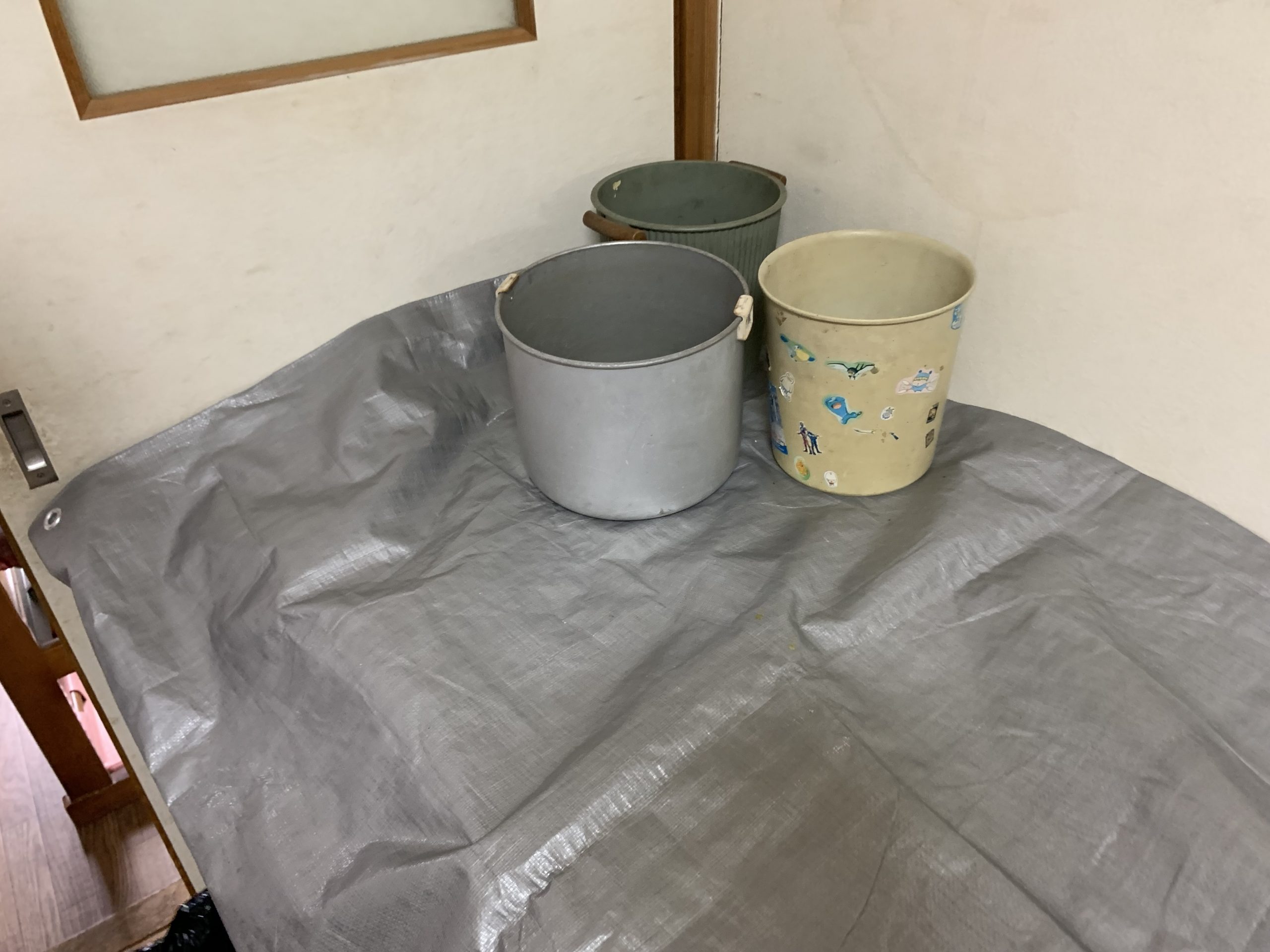 天井からの雨漏り