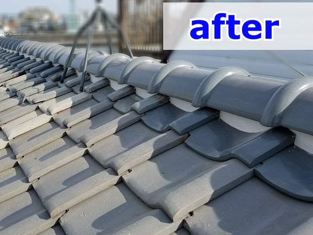 復旧後の棟【強力棟】