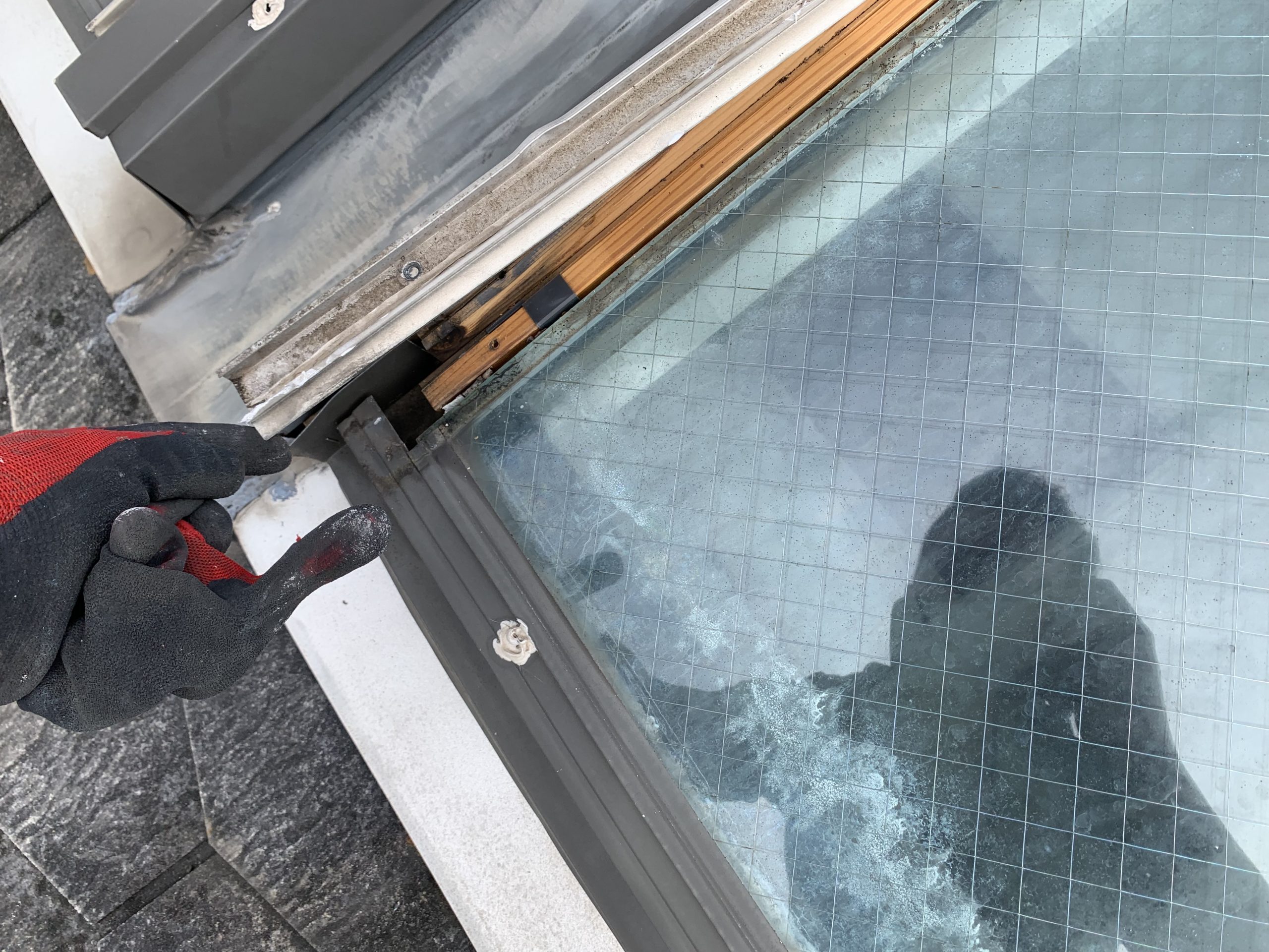 トップライト雨漏り