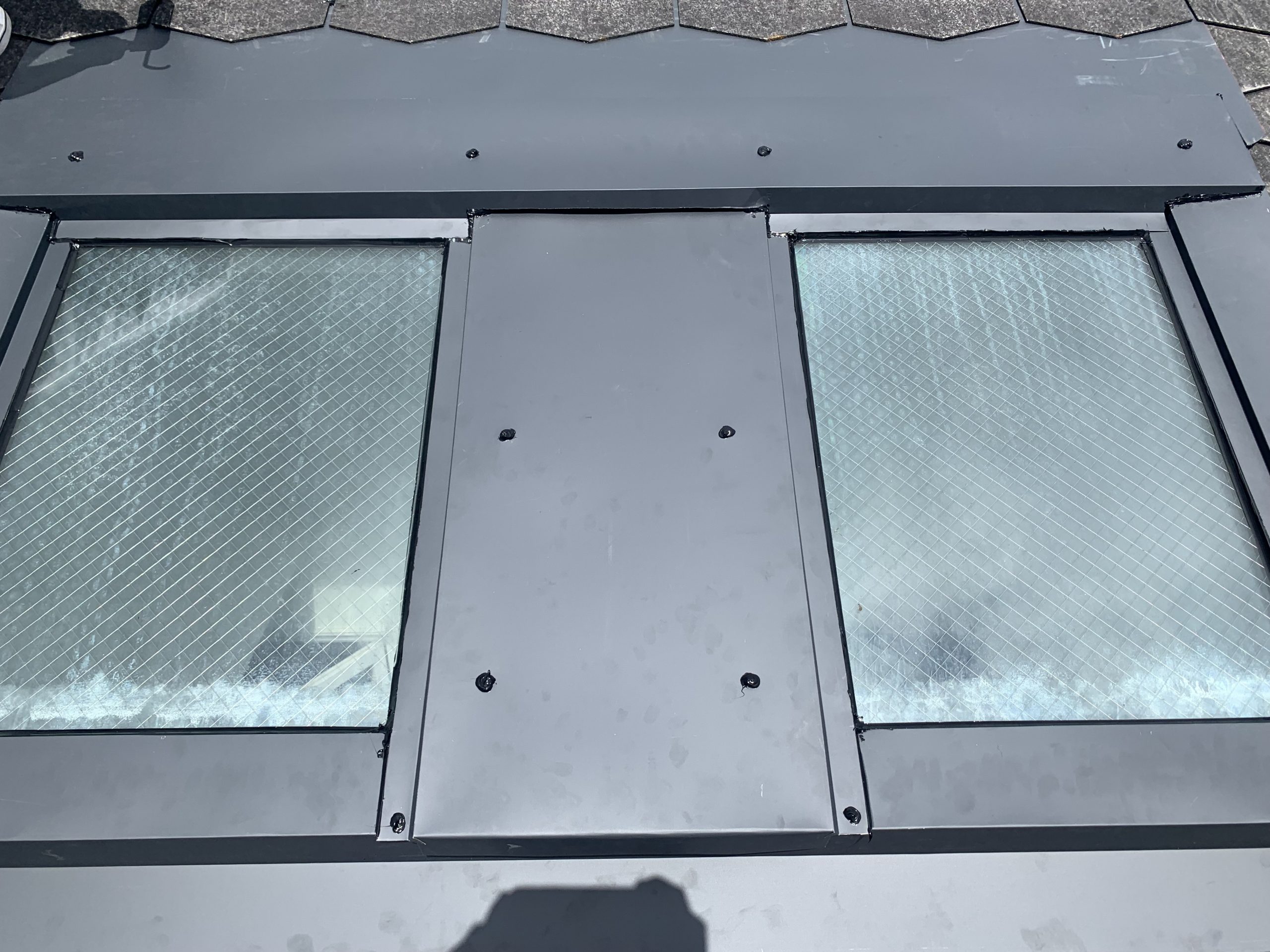 天窓のカバー工事