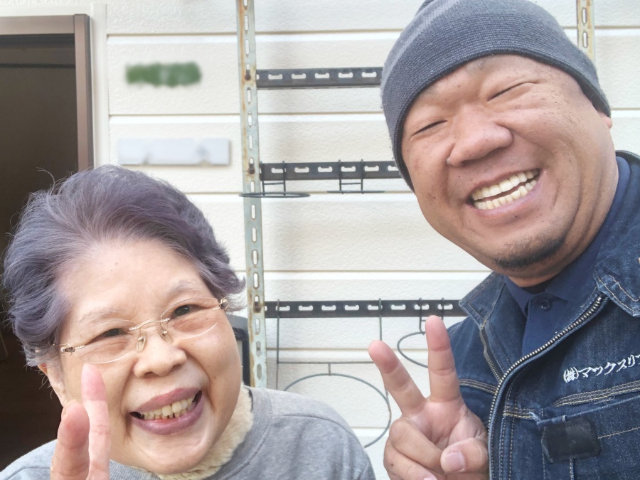 お客様とツーショット