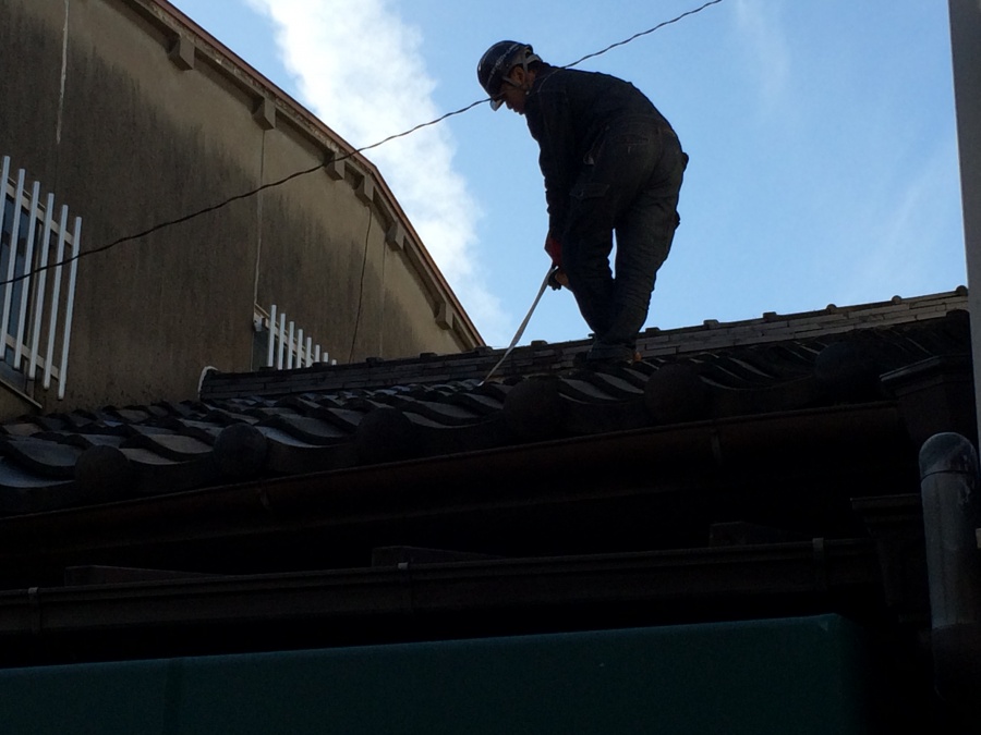 屋根全体を雨漏り点検