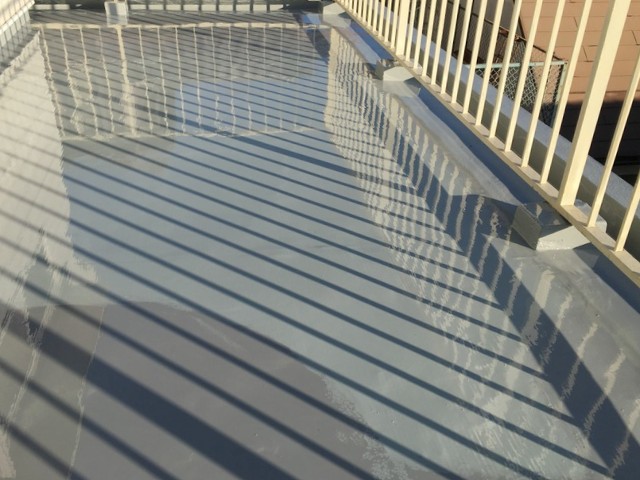 リフォーム後のベランダ