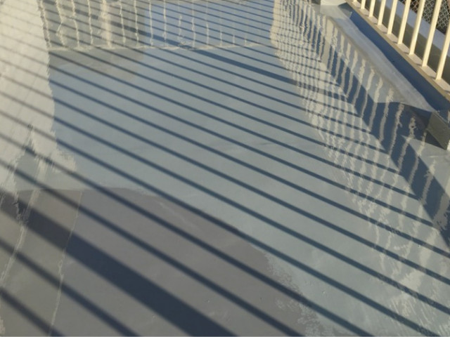 リフォーム後のベランダ