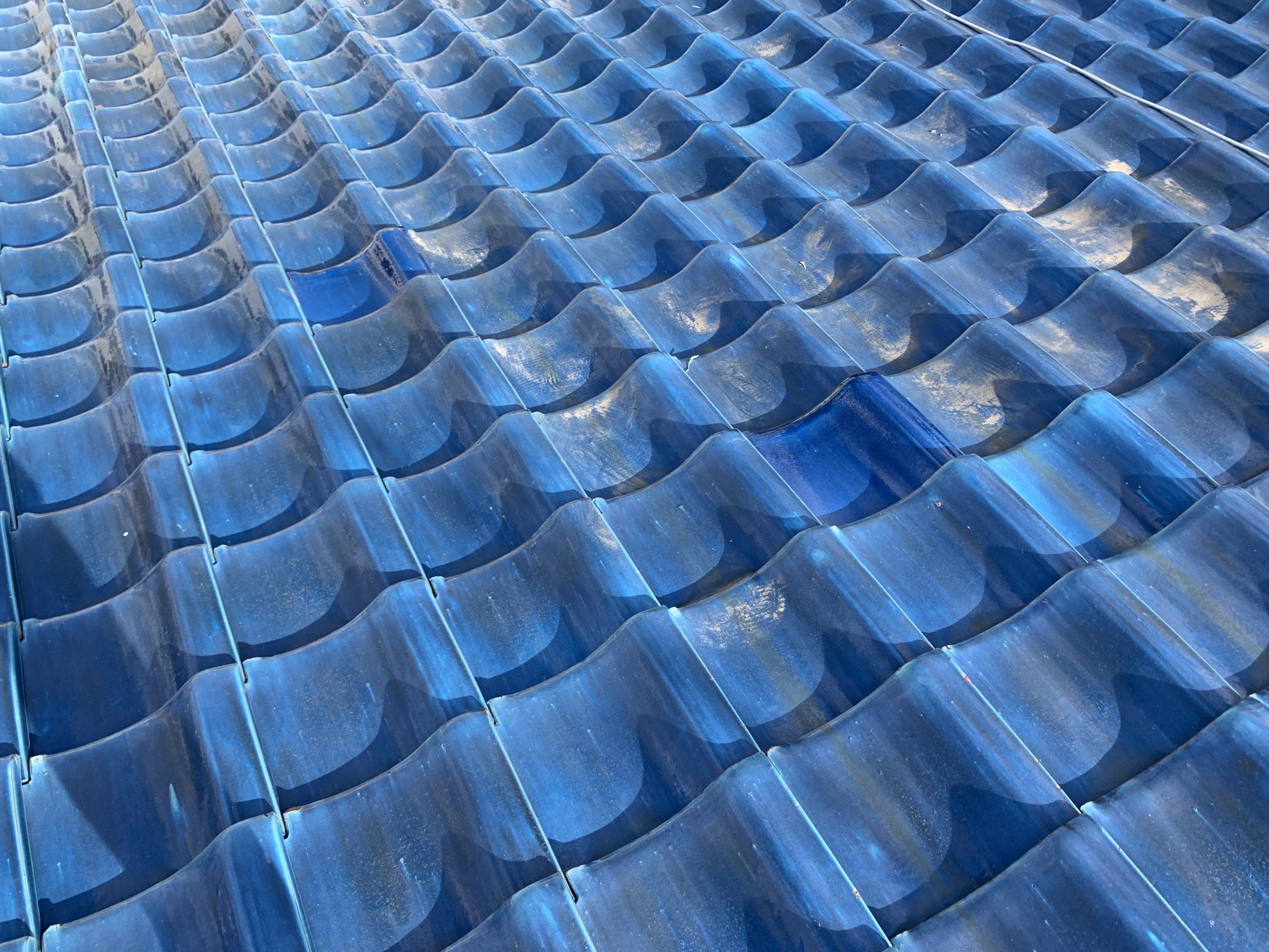 瓦の差し替え完了