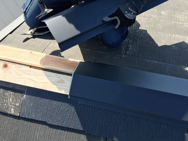 屋根板金の交換