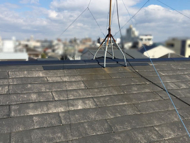 カラーベスト、屋根板金の交換完了