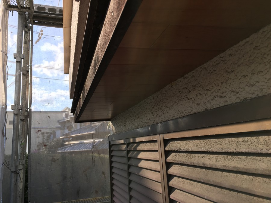 リフォーム後の軒裏天井（軒天）