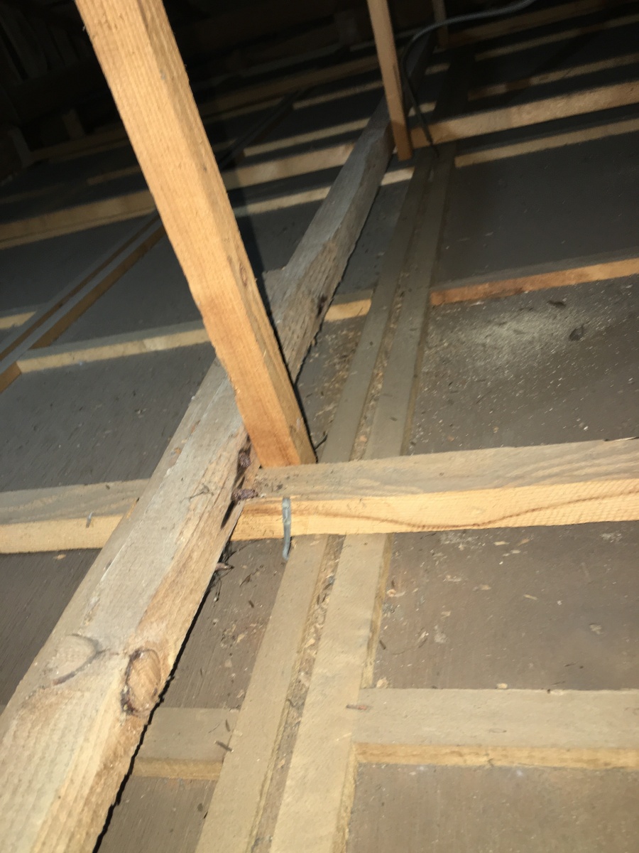 天井屋根裏雨漏り雨染み