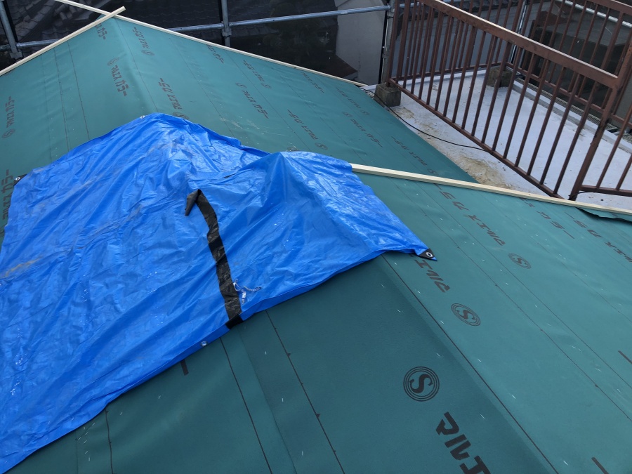 屋根リフォーム改質アスファルトルーフィング