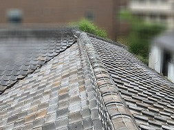 築90年の瓦屋根