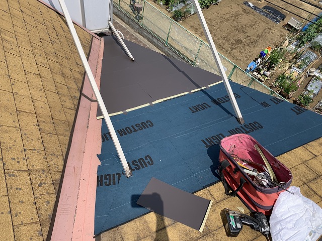 屋根部分カバー