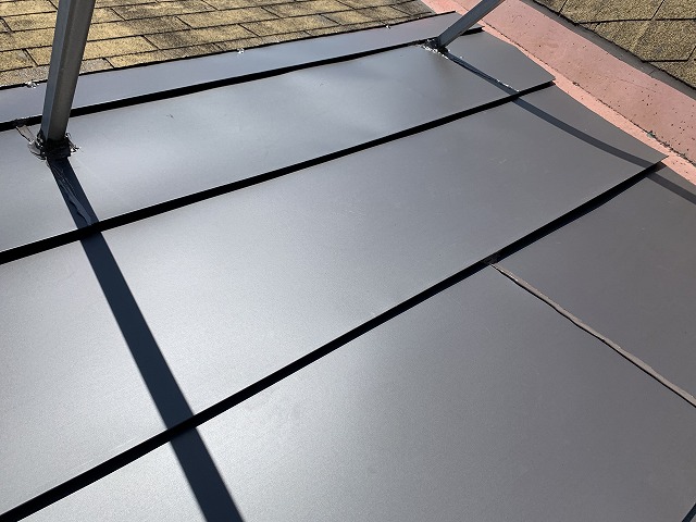 部分的なカバーしたスレート屋根