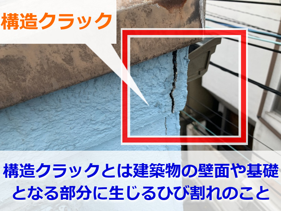 構造クラックとは