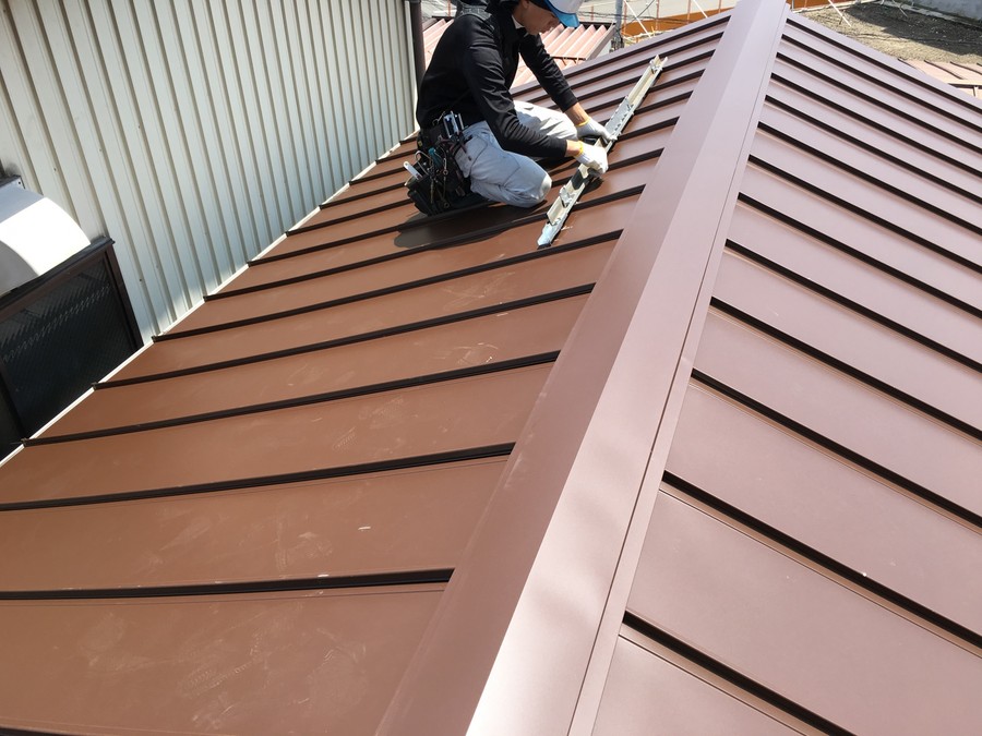 太陽光パネルの復旧作業、スタート