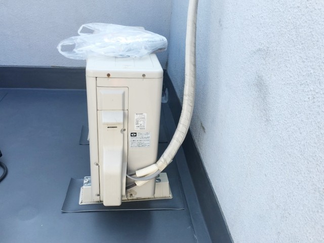 防水工事後のベランダ