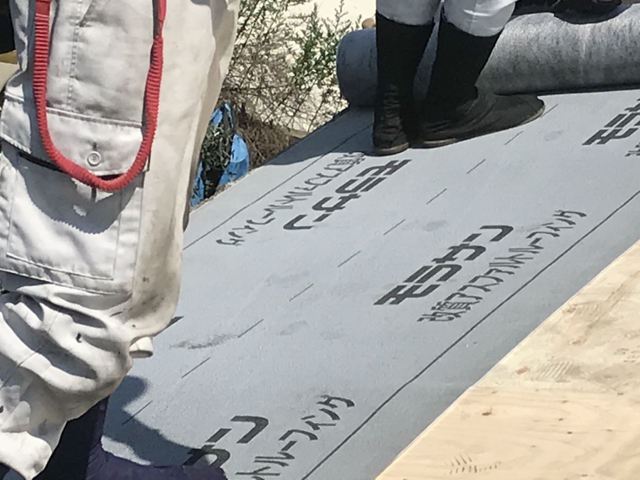 改質アスファルトルーフィングモラサン