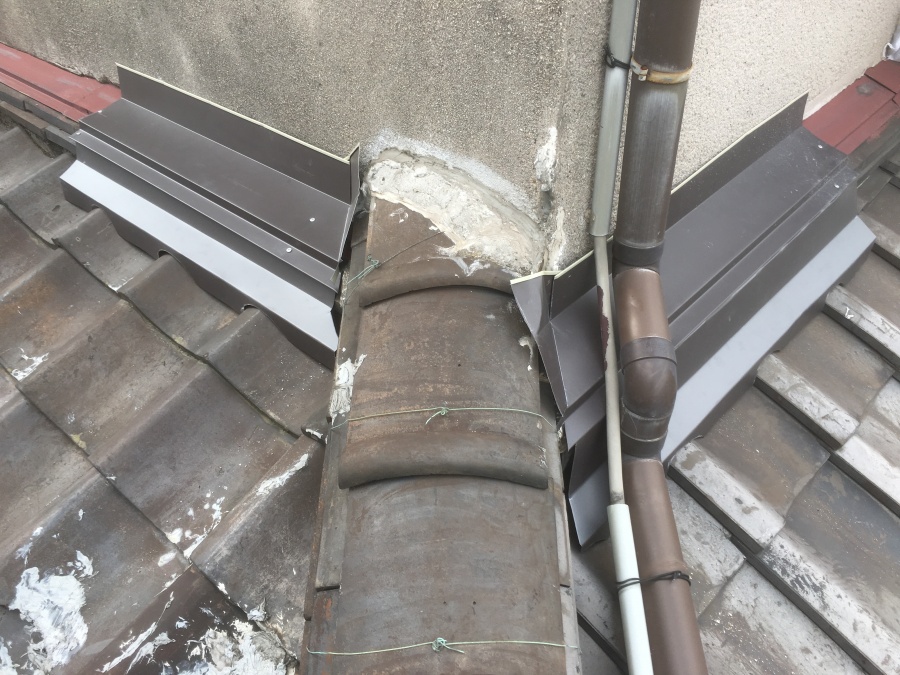 棟板金カバー取付け工事