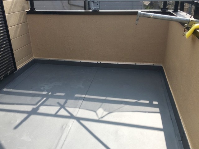 雨漏り解消した3階屋上防水