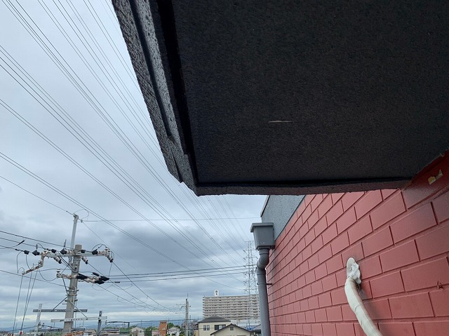 バルコニー庇鼻隠し捲れ