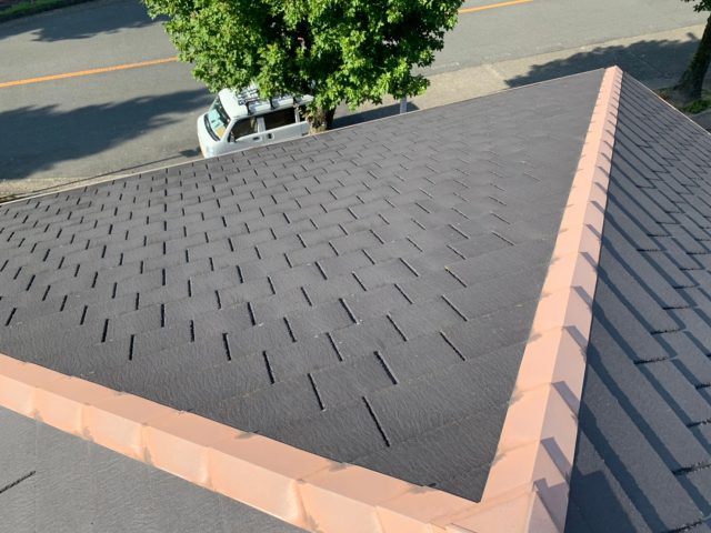 点検時のスレート屋根