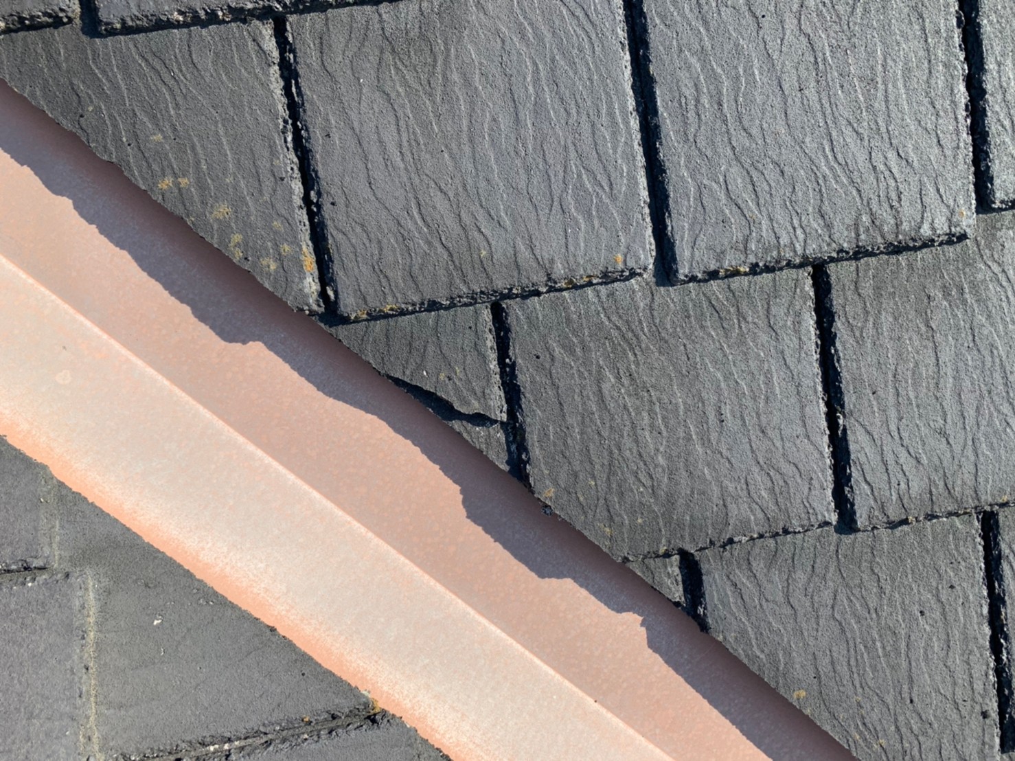 スレートの割れ