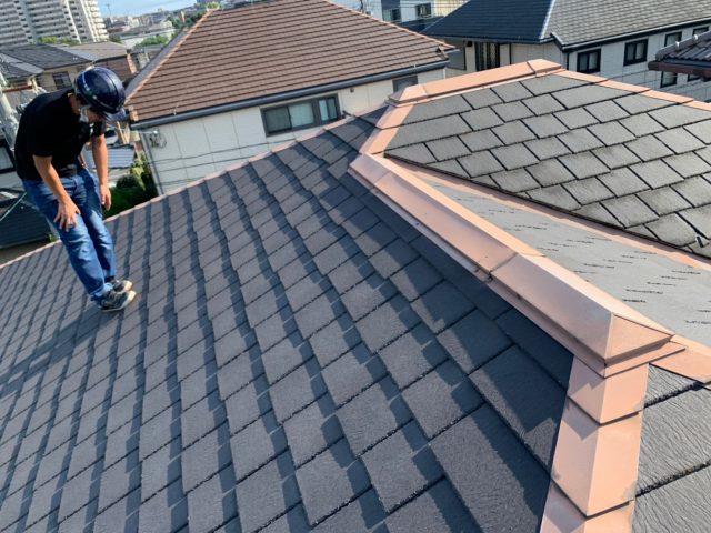 スレートの割れ