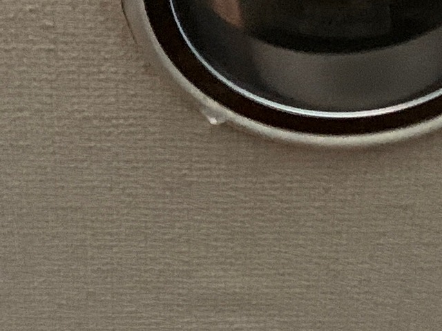 ダウンライト雨漏り