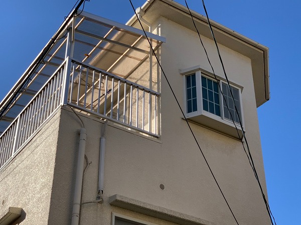 ベランダの様子