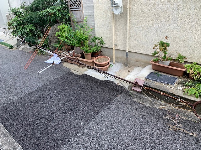 アンテナ撤去後