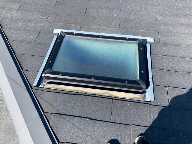 トップライトまわりの劣化