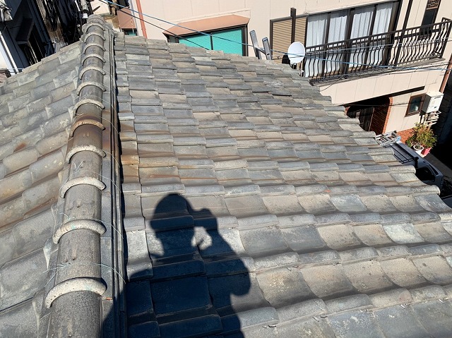 瓦屋根調査