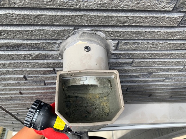 バルコニードレン泥詰まり