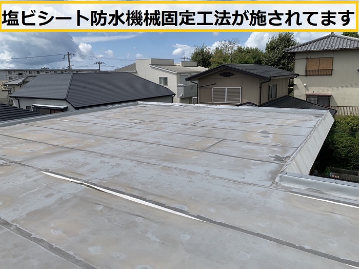 茨木市｜屋上防水の破れを発見！塩ビシート防水の無料点検で分かった劣化症状を解説