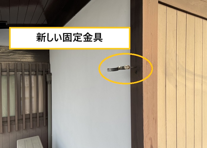 吹田市｜変形した銅製雨樋を塩ビ管へ取替工事！