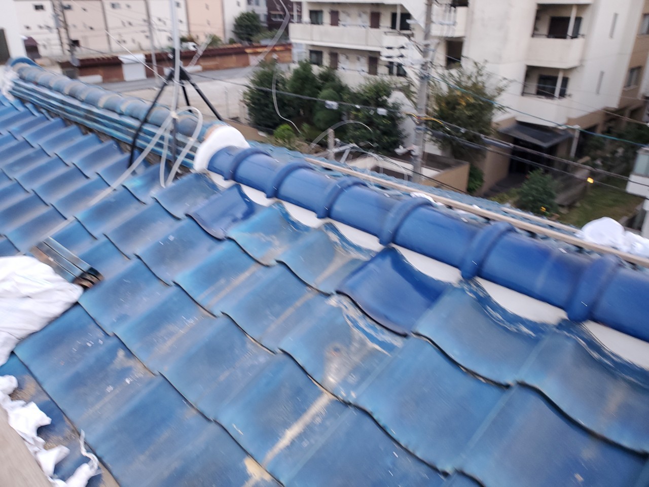 修理で防災棟に仕様変更した棟