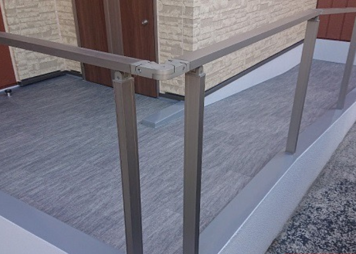 吹田市での玄関前スロープ床リフォーム完了