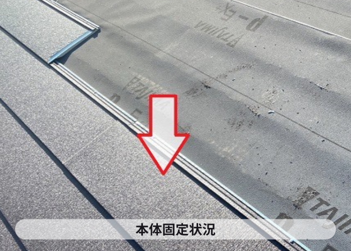 大阪市大和ハウスアパートの寄棟スレート屋根改修工事でスーパーガルテクト葺き