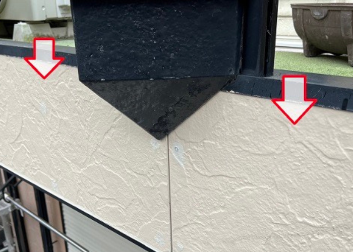 大阪市での外壁補修工事完了