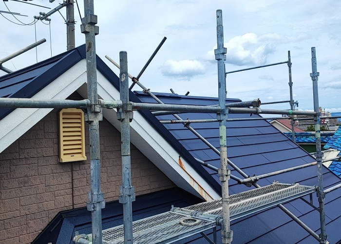 吹田市での屋根リフォーム完了