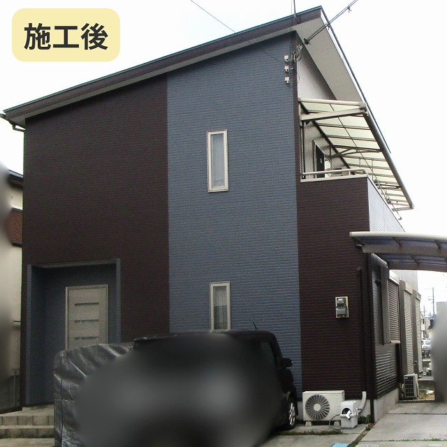播磨町　外壁塗装　完成　after