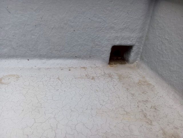 ベランダ　劣化