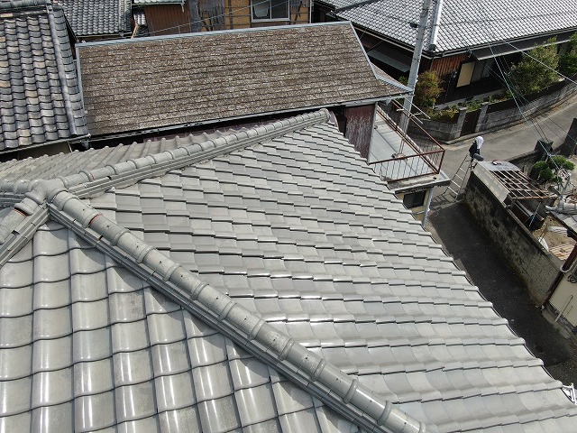 ドローン屋根点検４