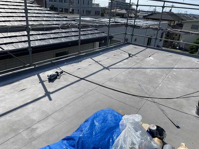 下地処理　防水工事